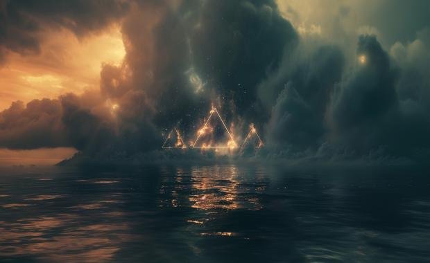 Radiance Thrones of Hollow Oceans | Sacred Light Beneath the Waves